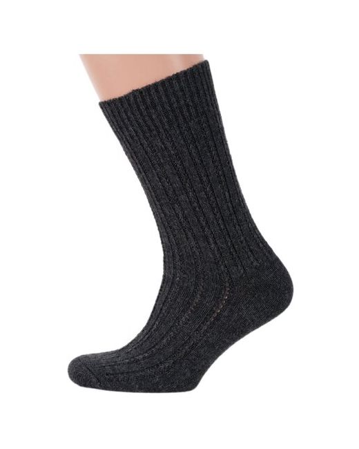 RuSocks теплые носки Орудьевский трикотаж темно размер 25