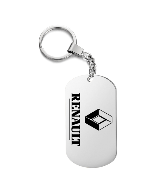 irevive Брелок для ключей Renault гравировкой подарочный жетон на сумку ключи в подарок