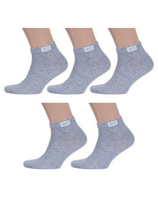 RuSocks Комплект из 5 пар мужских носков Орудьевский трикотаж размер 25-27 39-42