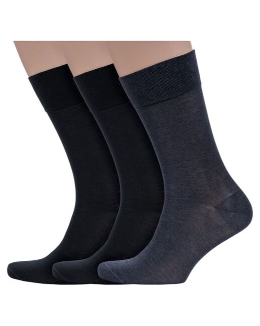 Sergio di Calze Комплект из 3 пар мужских носков PINGONS 100 мерсеризованного хлопка микс 5 размер 29