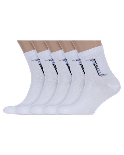 Гамма Комплект из 5 пар мужских носков размер 27-29