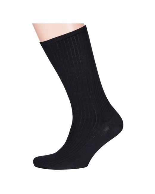 Lorenzline медицинские носки из 100 хлопка черные размер 25