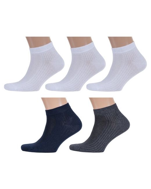 RuSocks Комплект из 5 пар мужских носков Орудьевский трикотаж микс размер 25 38-40