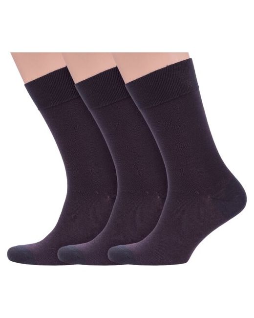 Sergio di Calze Комплект из 3 пар мужских шерстяных носков PINGONS размер 27