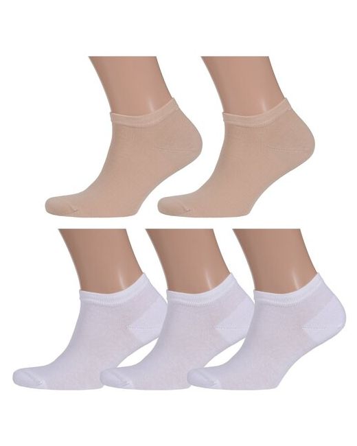 Lorenzline Комплект из 5 пар мужских носков микс 2 размер 25 39-40