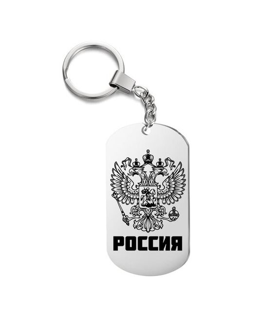 irevive Брелок для ключей Россия с гравировкой подарочный жетон на сумку ключив подарок