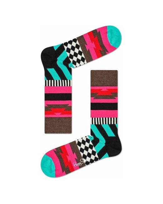 Happy Socks Оригинальные носки унисекс Mix Max Sock с миксом узоров разноцветный 29