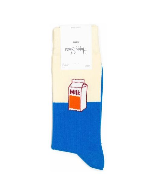 Happy Socks Milk носки с рисунком Пакет молока 41-46