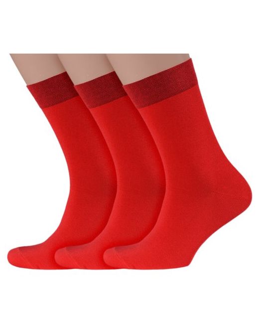 Нева-Сокс Комплект из 3 пар мужских носков без фабричных этикеток ярко размер 29 43-45