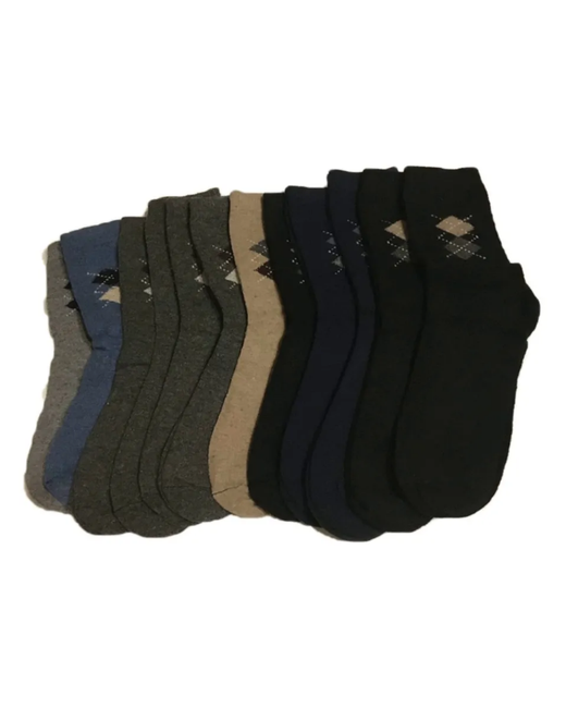 Mega Outlet Комплект мужских термоносков из 12 пар размер 42-48 носки зимние кашемировые