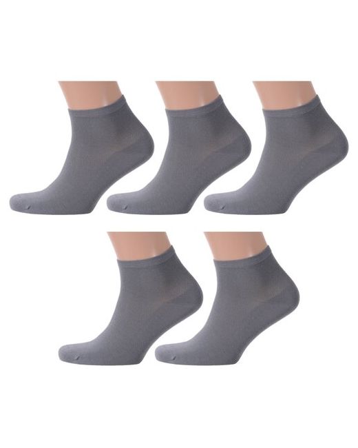 RuSocks Комплект из 5 пар мужских носков Орудьевский трикотаж размер 25-27 38-41