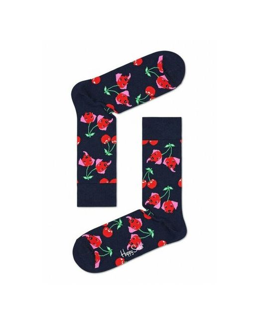 Happy Socks Носки унисекс Cherry Dog Sock с вишенками-собачками 25