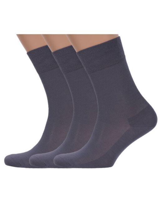Брестские Комплект из 3 пар мужских носков БЧК рис. 101 размер 27 42-43