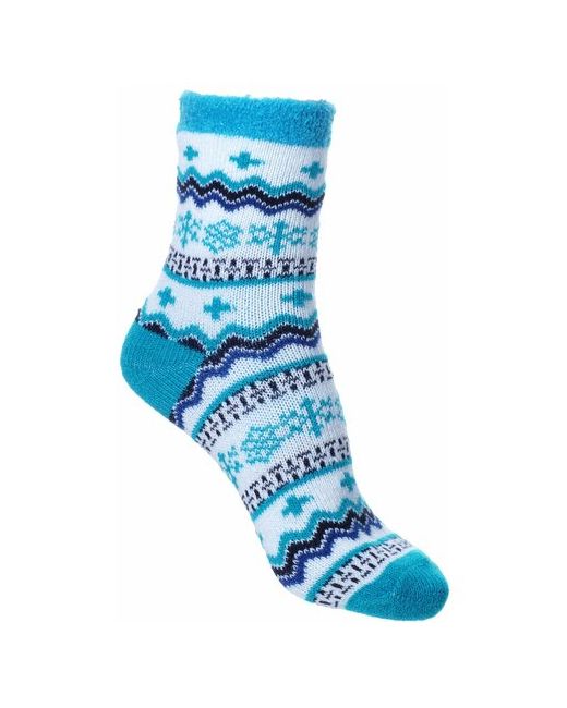 YakTrax Носки Christmas Cabine Socks NORD синий размер 35-41