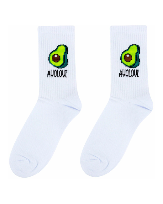 Kawaii Factory Носки с авокадо Socks размер 35-39