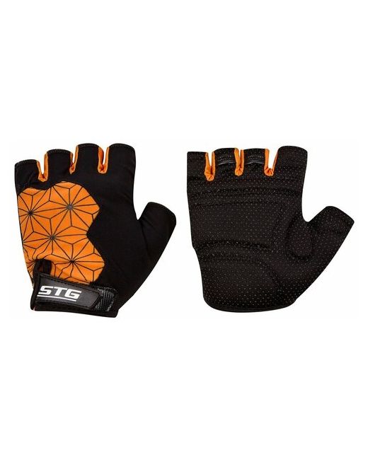 Stg Велосипедные перчатки Replay Х95305 p. черно-оранжевые