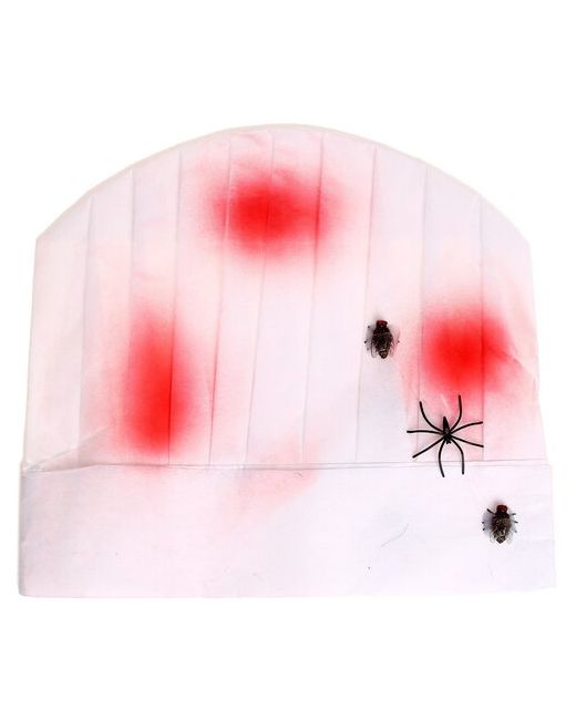 Сима-ленд Карнавальная шляпа Повар с кровью и пауками 7450444