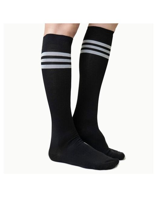 St. Friday Гольфы Socks полосатая классика черные размер 38-41
