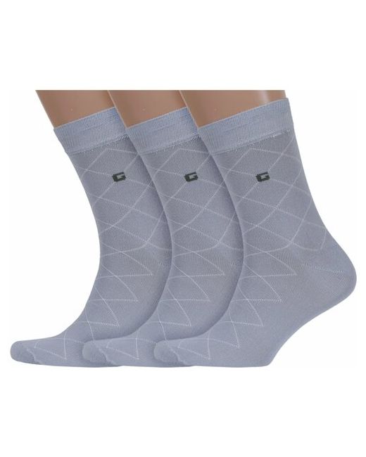 Vasilina Комплект из 3 пар мужских носков размер 25