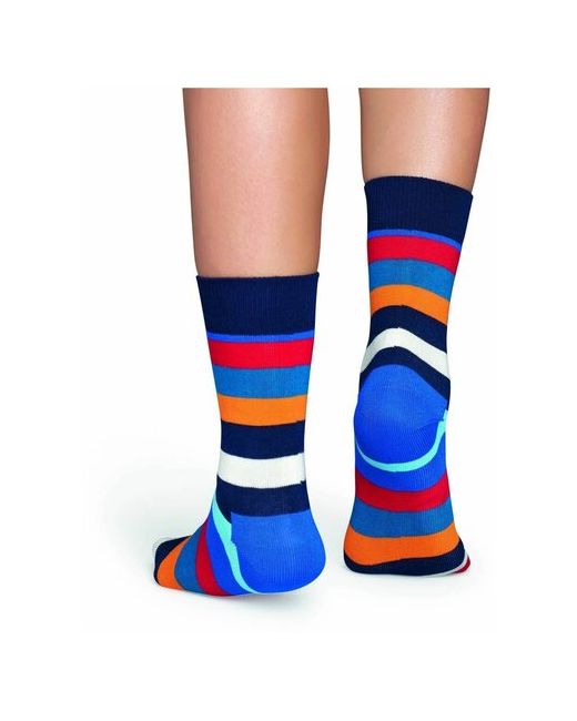 Happy Socks Носки унисекс в полоску Stripe Sock разноцветный 25