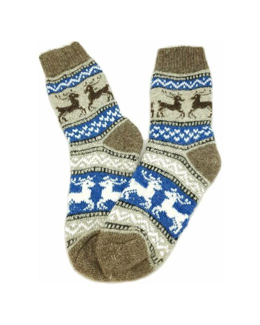 Рассказовские носки Рассказовские шерстяные носки Финские олени размер 37-40