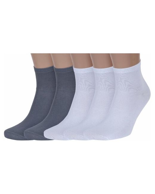 RuSocks Комплект из 5 пар мужских носков Орудьевский трикотаж микс размер 25-27 38-41
