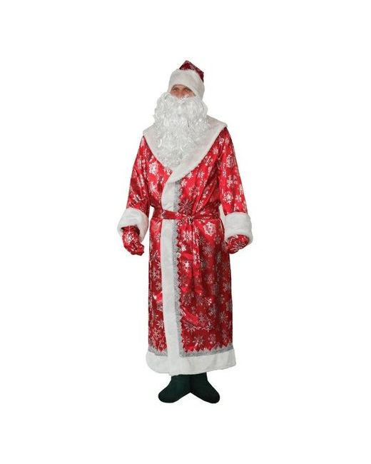 Bestyday Карнавальный костюм Дед Мороз размер 56