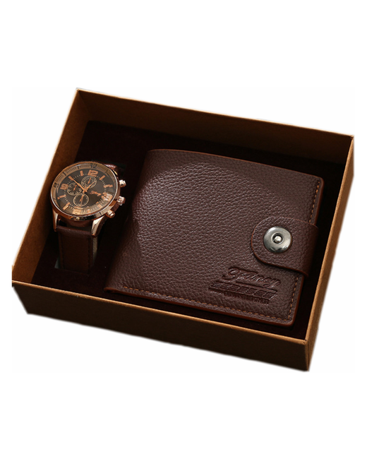MyPads Подарочный набор M-06028 водонепроницаемые часы и кошелек красивый бизнес подарок мужчине мужу отцу другу брату жениху военному...