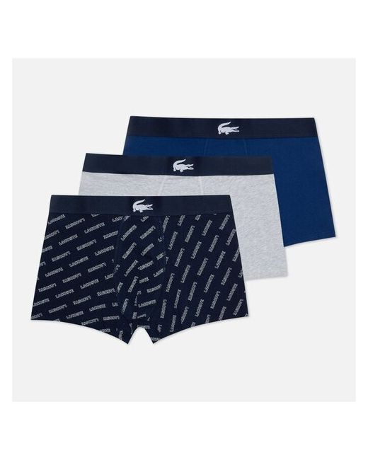 Lacoste Underwear Комплект мужских трусов 3-Pack Boxer Brief Casual комбинированный Размер XL