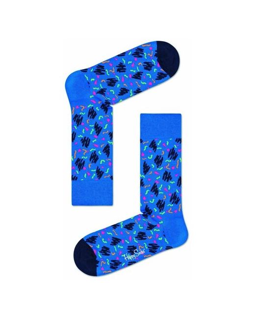 Happy Socks Носки унисекс Sketch Sock с росчерками 29