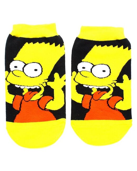 Krumpy Короткие носки Р.33-38 Симпсоны Барт