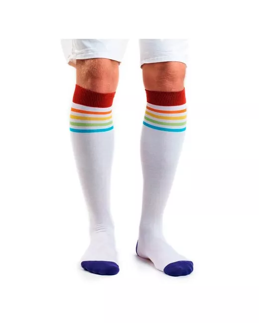 St. Friday St.Friday Socks Гольфы с разноцветными полосками