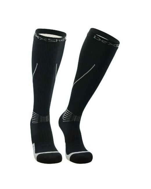 DexShell Водонепроницаемые носки Mudder DS635GRYS 36-38 Черные с серыми полосками