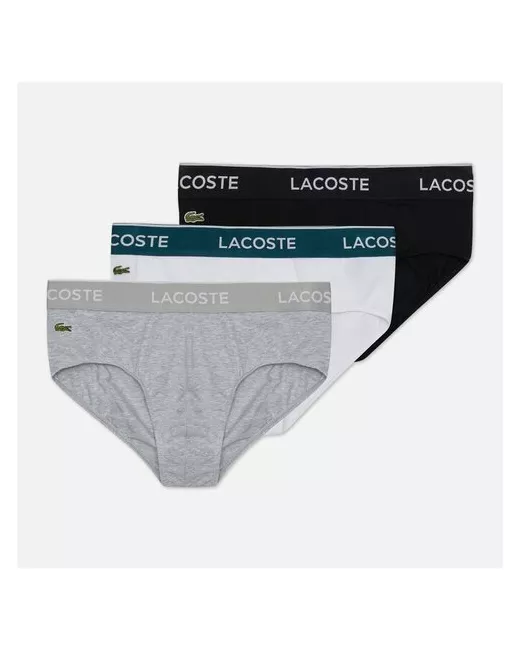 Lacoste Underwear Комплект мужских трусов 3-Pack Casual Briefs комбинированный Размер S