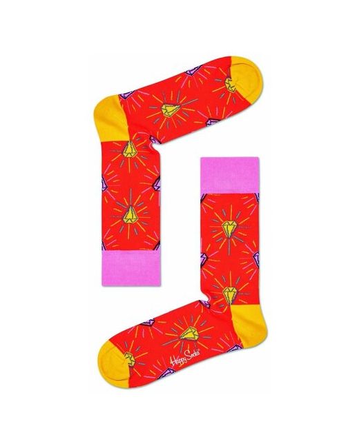 Happy Socks Носки унисекс Pink Panther Sock с бриллиантами 25
