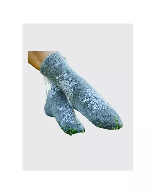 Бабушкины носки Носки вязаные теплые шерстяные термоноски с принтом подарок