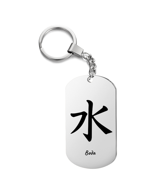 irevive Брелок для ключей китайская хохлатая с гравировкой подарочный жетон на сумку ключи в подарок