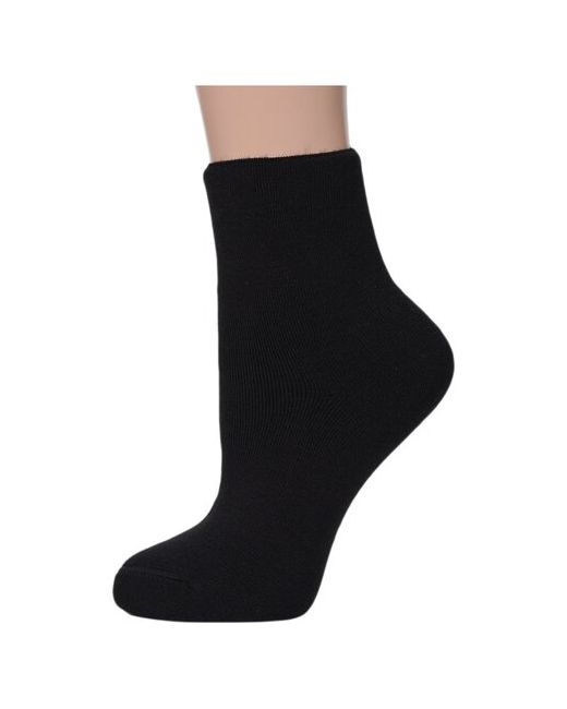 Хох махровые носки без резинки черные размер 23