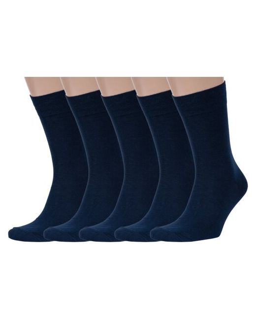 MoscowSocksClub Комплект из 5 пар мужских носков темно размер 29 44-46