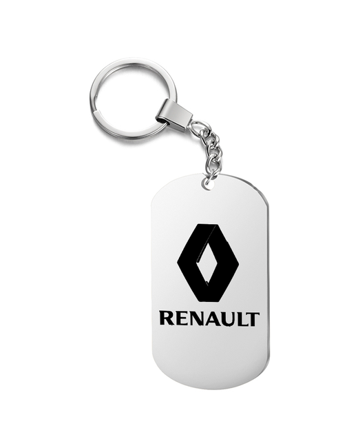 irevive Брелок для ключей Renault v2 гравировкой подарочный жетон на сумку ключи в подарок