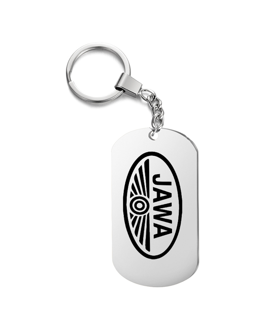 irevive Брелок для ключей Jawa гравировкой подарочный жетон на сумку ключи в подарок