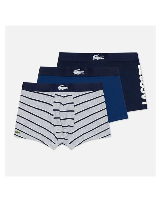 Lacoste Underwear Комплект мужских трусов 3-Pack Mismatched Trunk Размер S