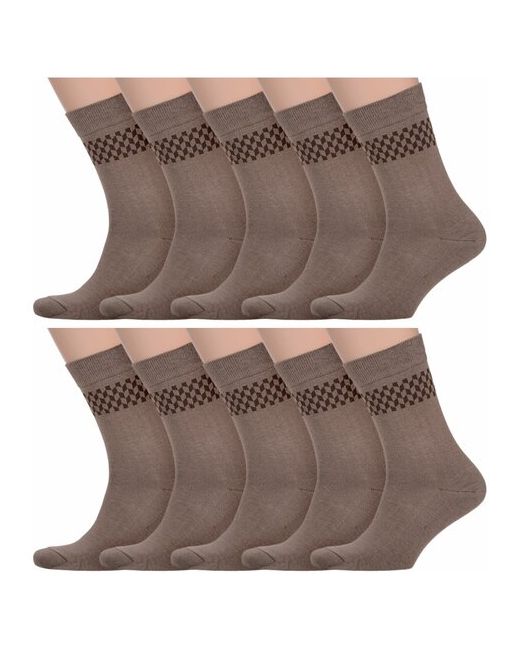 Palama Комплект из 10 пар мужских носков Comfort мдл-10 размер 25 40-41