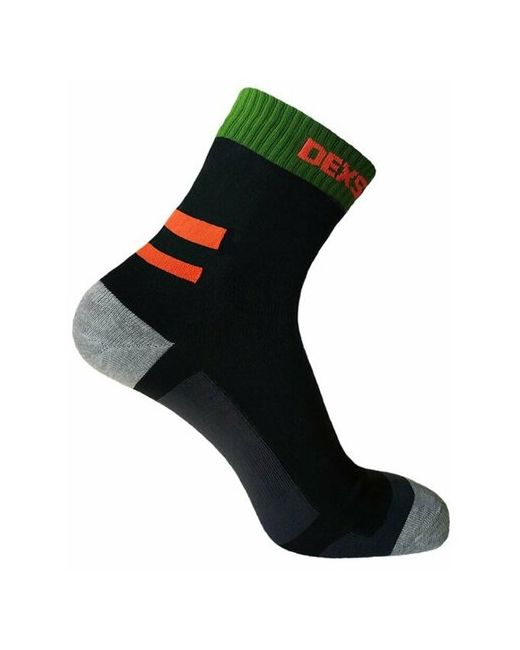 DexShell Водонепроницаемые носки Running Socks черно-оранжевые S 36-
