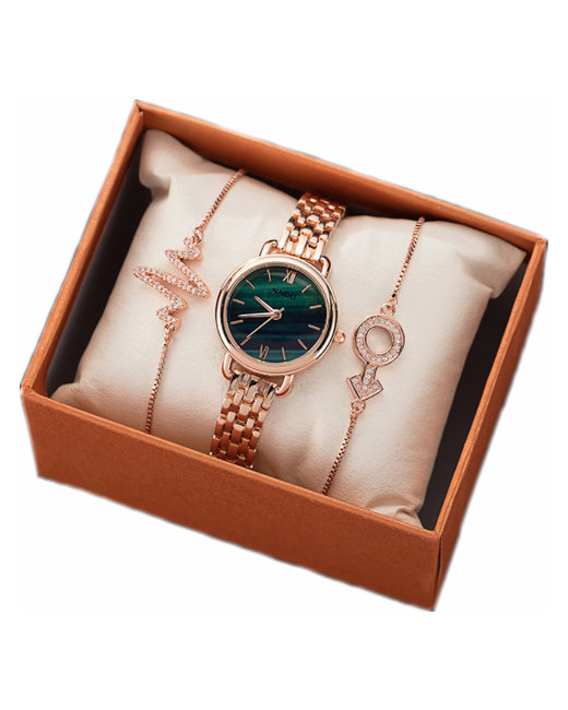 MyPads модные креативные кварцевые часы со стальным ремешком изысканный комбинированный браслет M-155734 подарок девушке жене сестре по...