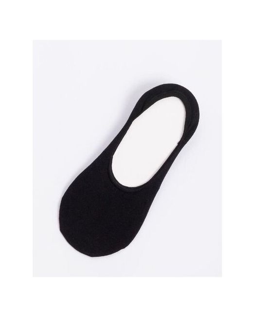 Zizzle Универсальные короткие невидимые носки следки 37-41 размера 3шт черные