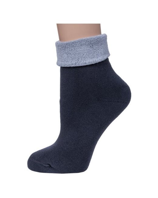 RuSocks махровые носки Орудьевский трикотаж темно размер 23-25
