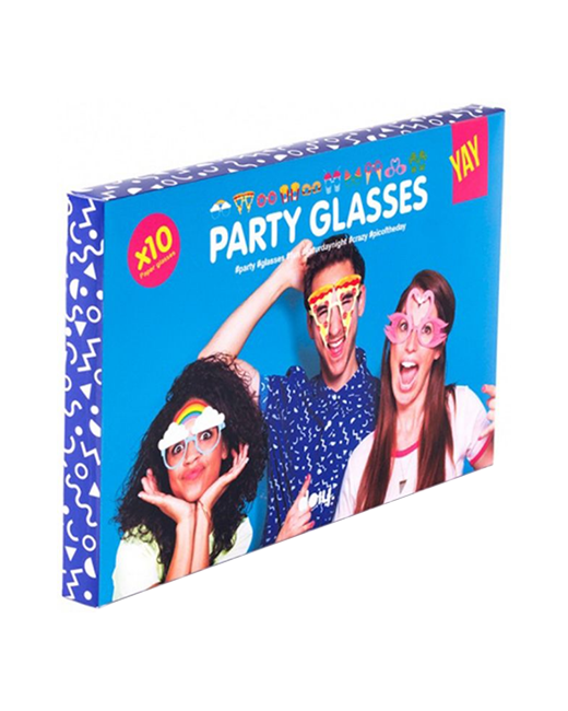 Doiy Бумажные очки для вечеринок Crazy Glasses