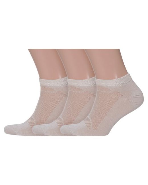 Grinston Комплект из 3 пар бамбуковых носков socks PINGONS размер 23/25 35-40