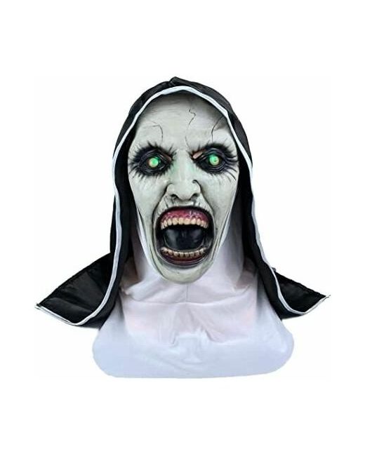 Филькина Грамота Латексная маска Проклятие монахини реквизит для косплея страшная латексная реалистичная ужсов на Хэллоуин